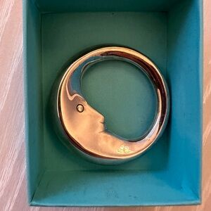 Tiffany & Co. Vintage Sterling Silver Moon Rattle - $400
